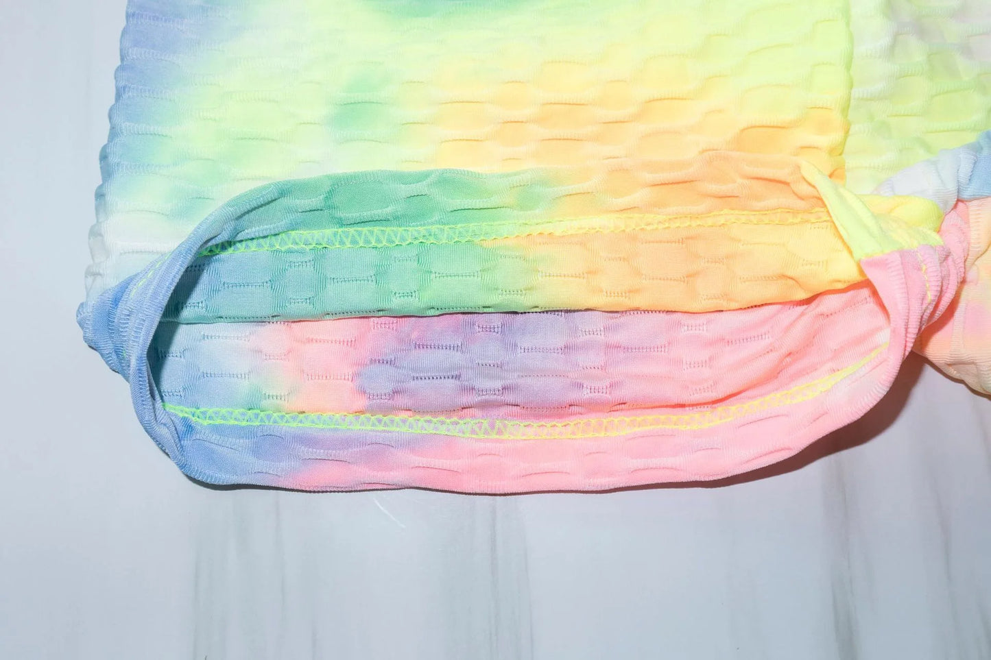 High Waist tie-dye Yoga Shorts Marble Scrunch Butt Biker Shorts Leggings Gym Fitness Pants Running Stretch Training Pants