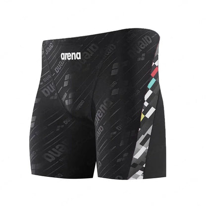 Men's Jammer Swimsuit Beach Tights Shorts Athletic Training Swimwear Swimming Trunks Contest Sports Swim Diving Surf Pants