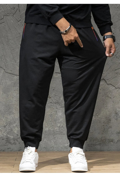 High quality men sweatpants sports pants plus size 9XL 11XL 12XL 7XL 14XL 15XL oversize casual elasticity pants