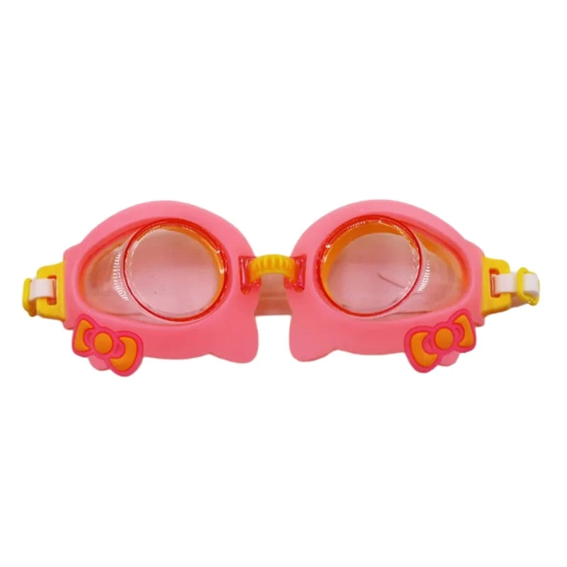 Anti Fogs Anti UV Kids Swim Goggles Cartoon Clear Views Swim Glasses Waterproofs Water Pool Goggles Not Leaking