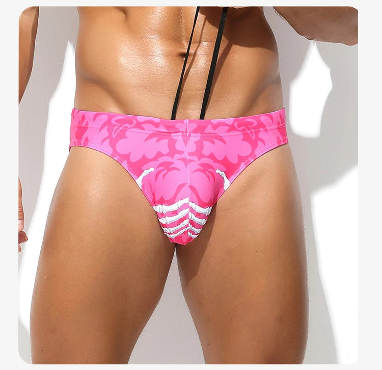 Swimwear Men Swim Briefs Slip Low Waist Men's Swimming Trunks Shorts Surfing Bathing Suit Man Swimsuits