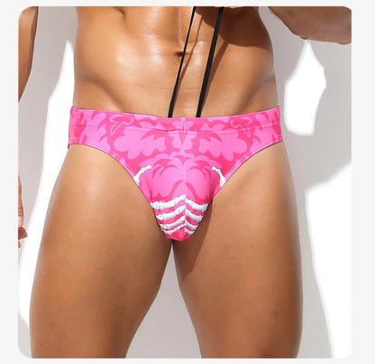 Swimwear Men Swim Briefs Slip Low Waist Men's Swimming Trunks Shorts Surfing Bathing Suit Man Swimsuits