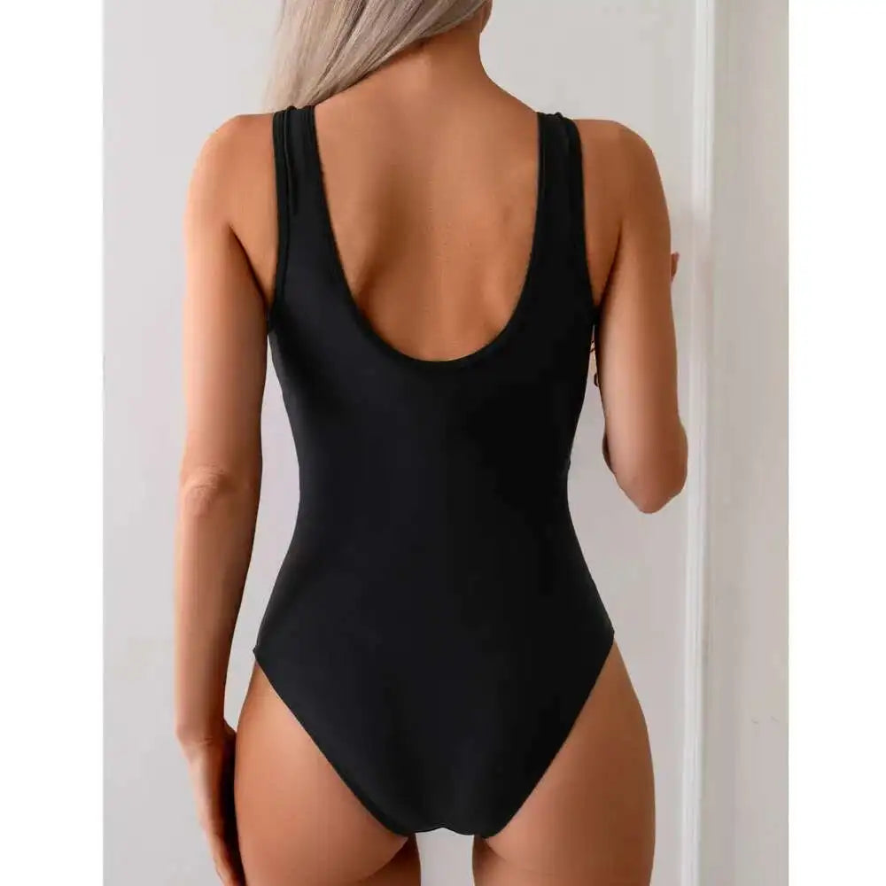 Women's Swimsuits Closed One-Piece Swimwear Push Up Swimming Wear Bodysuit Bathing Suits Beachwear Pool Bather