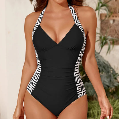 One Piece Swimsuits Closed Women's Swimwear Push Up Swimming Wear Body Bathing Suit Beachwear Pool Bather