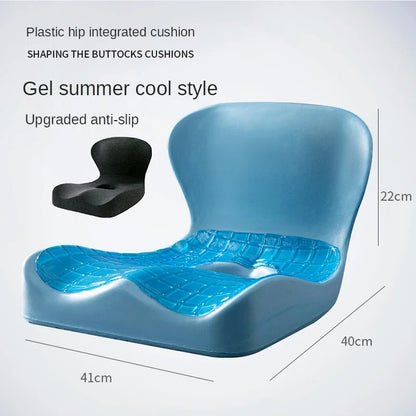 Upgrade "L" Shape Memory Foam Orthopedic Cushion Comfort Ergonomic Design Back Coccyx Pillow Car Seat Office Chair Pain Relief