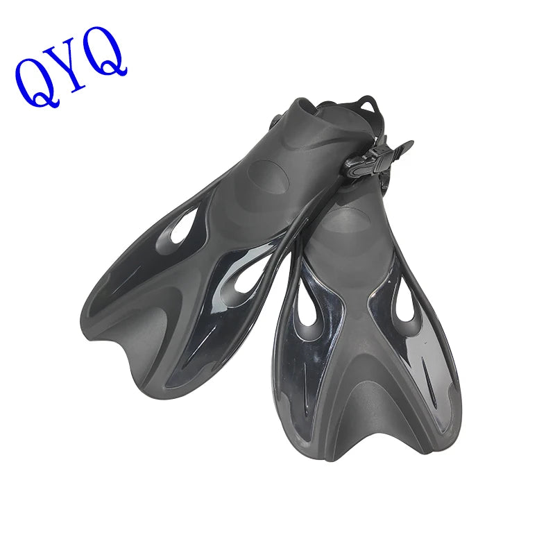Frog Shoes Adult  Fins with Adjustable Buckles Open Heels Designed for Snorkeling Scuba  Diving