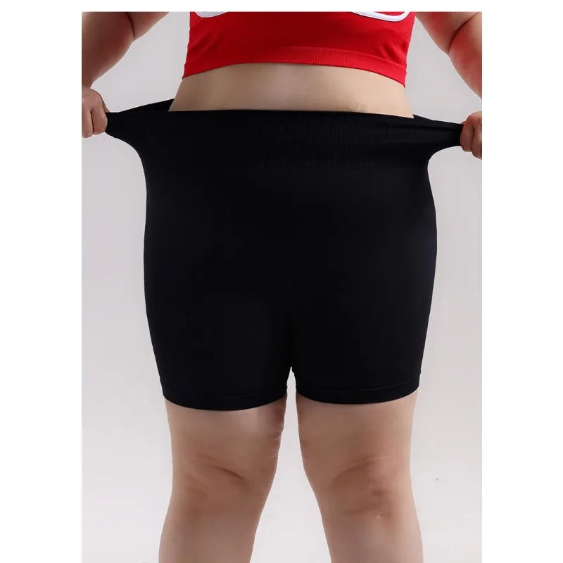 Plus Size Sports Shorts Women Seamless Skinny Shorts Outdoor Running Hip Lifting High Elastic Yoga Shorts Summer