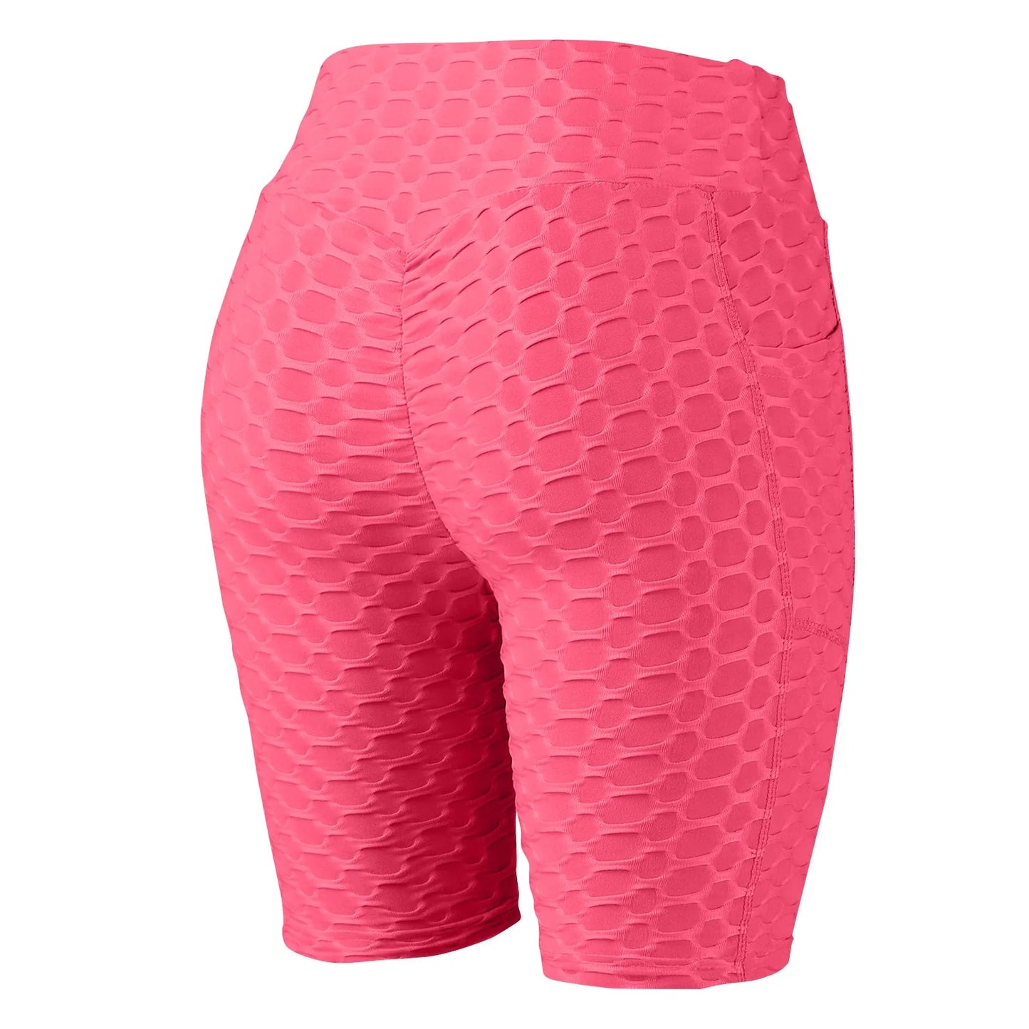 Women's Capris Yoga Fitness Peaches Buttocks Bubble Sports Leggings With Pockets Pants for Women Women’s Yoga Pants