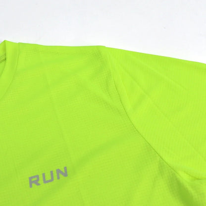 Mens Short Sleeve Sport t Shirt Quick Dry Running t-Shirt Breathable Fitness Shirt Top Ice Silk Gym Football Jerseys Man Clothes