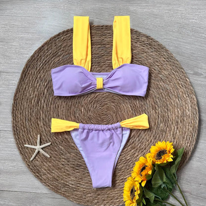 Black Bikini Micro Bikini Set Women Swimsuits Female Swimwear Brazilian Biquini Swimming Suit Solid Beachwear
