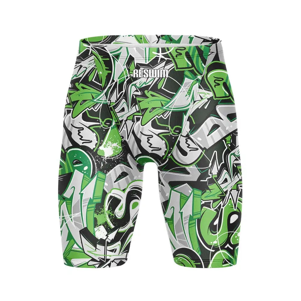 Swimming Trunk Swimwear Men's Beach Swim Surfing Sports Shorts Boys Swim Jammer Swimsuit Shorts Summer Quick Dry Bathing Suit