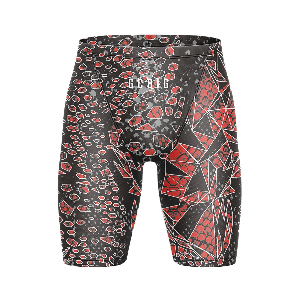 Swim Boxers Men's Jammers Sports Surf Shorts Men's Summer Trunks Swimwear Training Swim Shorts Trunks Swimsuits Beach Swimming Pants