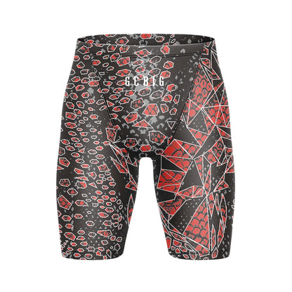 Swim Boxers Men's Jammers Sports Surf Shorts Men's Summer Trunks Swimwear Training Swim Shorts Trunks Swimsuits Beach Swimming Pants