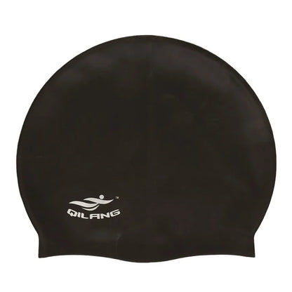 Waterproof Silicone Swim Caps Women Men High Elastic Flexible Protect Ears Hair Swimming Pool Hat for Adults Children Girls Boys