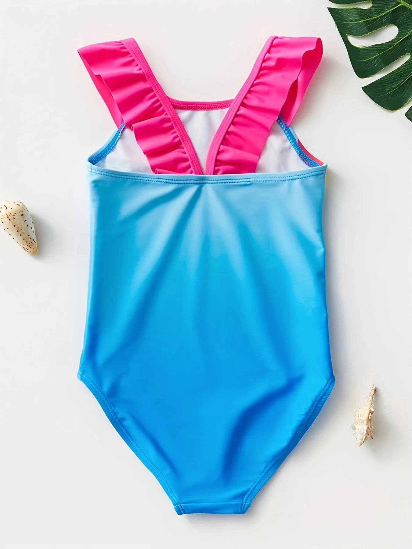 Toddler Girls One-piece Swimsuits For Girl Cartoon Unicorn Swimwear Children's Swimsuit