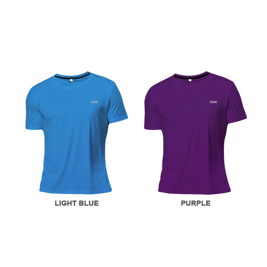 Multicolor Quick Dry Sport T Shirt Man Outfits Short Sleeve Summer Sportswear Top For Fitness Gym Clothing Camiseta Hombre