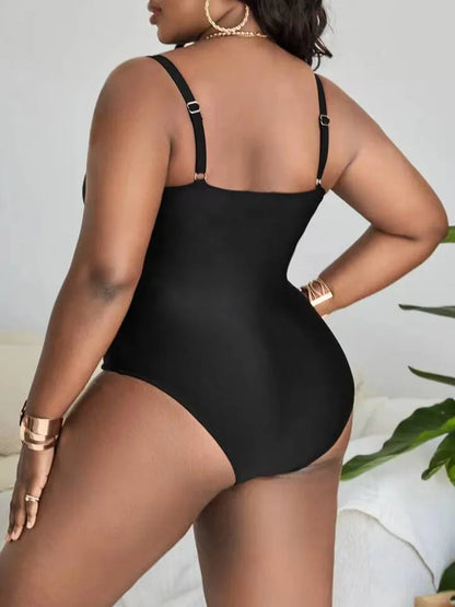 Plus Size Swimwear Women Bikini Woman Swimsuit One-Piece Swimming Suit Tankini Big Beachwear Bathing Suits Monokini