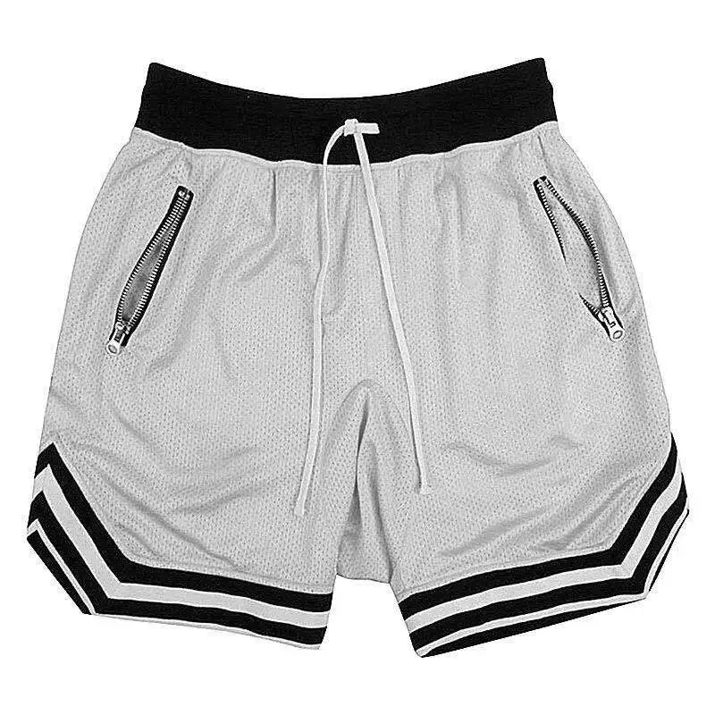 Men's Sports Basketball Shorts Mesh Quick Dry Fitness Joggers Casual Breathable Male Sportswear Summer Gym Shorts Men Pants