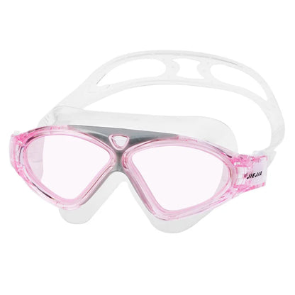 Big Frame Professional Swimming Goggles for Men Women Swim Glasses Anti-fog HD Waterproof Silicone Adult Diving Eyewear
