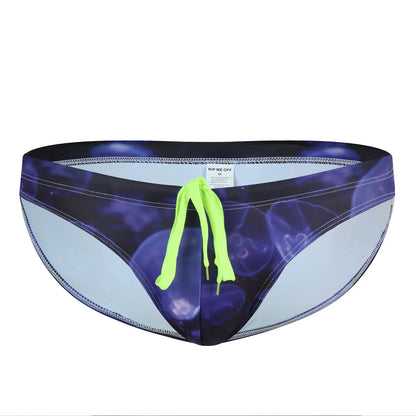 Swimwear Men Swimsuits Quick Dry Swimming Briefs Male Low Waist Bathing Trunks Beach Surfing Shorts