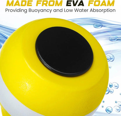 2pcs Aquatic Dumbbell High Quality EVA Foam Water Dumbbells Summer Water Sports Assistance Portable Outdoor Fitness Equipment