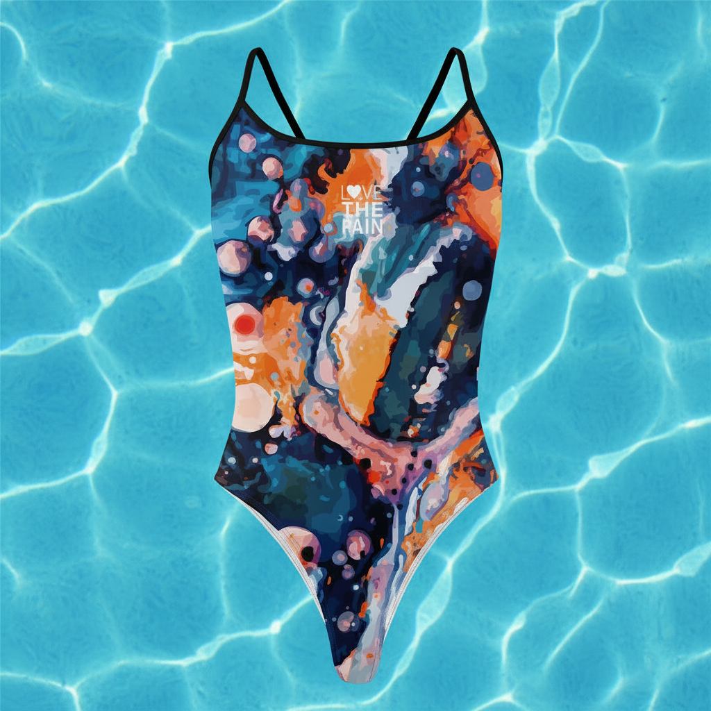 One Piece Swimsuit Women's Swimming wear High Elastic Quick Dry Comfortable Lycra Fabric Beach Deck Surfing Bathers Hi Cut Pool Squad Training