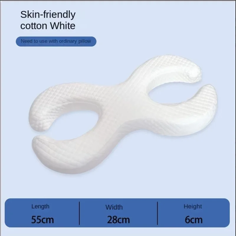 Side beauty pillow, soft facial pillow, ear protection pillow, ear hole pillow, non-pressure facial anti-wrinkle pillow