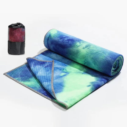 Anti slip hot yoga towel, made of absorbent soft ultra-fine fiber, available in various colors, suitable for Bikram Pilates   ﻿
