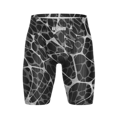 Men's Jammers Racing Swimsuit Swim Trunks Beach Tights Shorts Athletic Training Swimwear Sports Swimming Rash Guards Pants