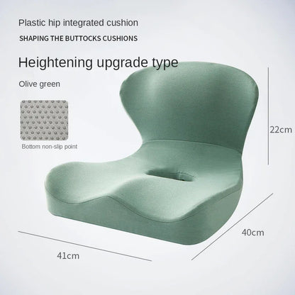 Upgrade "L" Shape Memory Foam Orthopedic Cushion Comfort Ergonomic Design Back Coccyx Pillow Car Seat Office Chair Pain Relief