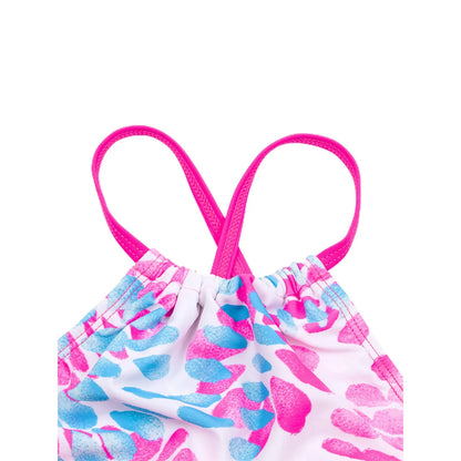 Girl Swimwear Split Water Drop Print Drawstring Bikini Bottoms Suit 3-14 Years Old Swimsuit Kids Girl