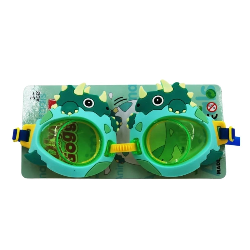 Anti Fogs Anti UV Kids Swim Goggles Cartoon Clear Views Swim Glasses Waterproofs Water Pool Goggles Not Leaking