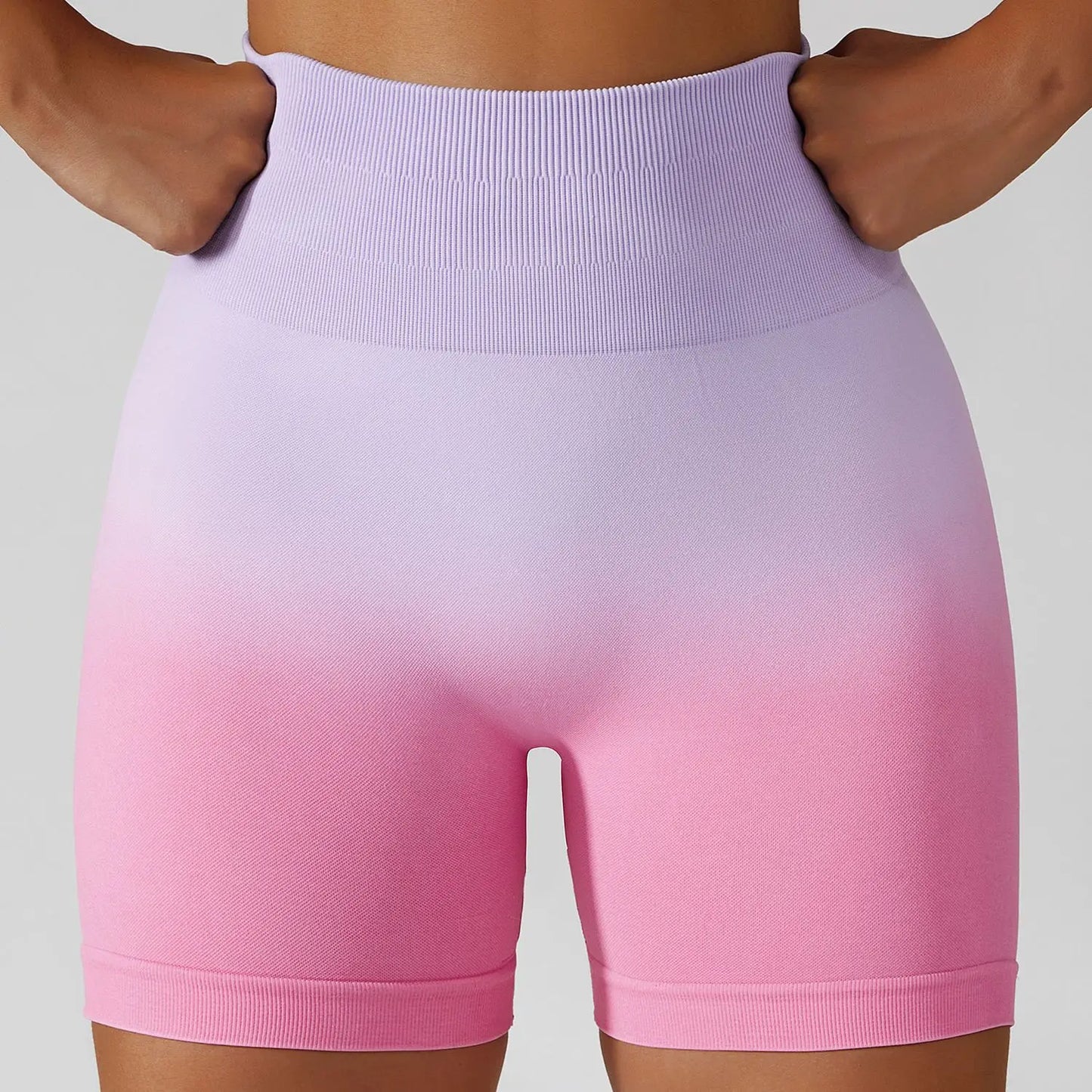 Summer Seamless High Waist Yoga Shorts Butt Lift Cycling Shorts Gym Shorts Women Pants Breathable Tie-dye Sports Leggings Women