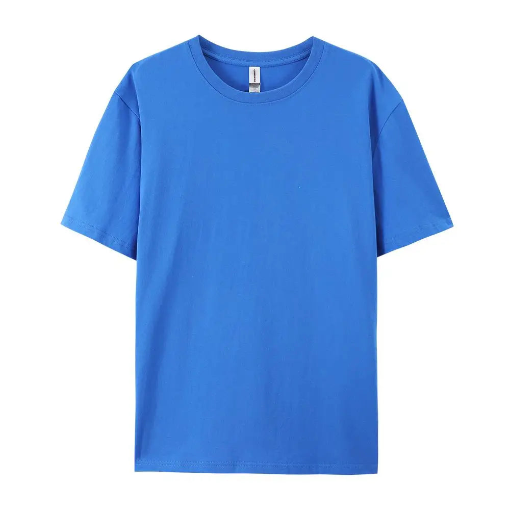 Plus Cotton Solid T-shirts Women Sporty Short Sleeve Tees Fashion Casual White Black Clothing Loose O-Neck Female Summer Tops