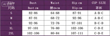 Women's European And American Backless Printed Bikini Tankini With Shorts, High Waist Square Cut Swimwear