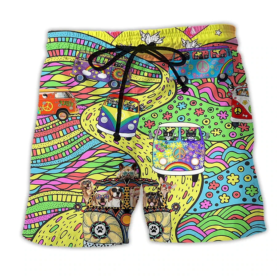 Men's Swimwear Shorts Skull 3D Printed Surfing Board Shorts Kids Beach Shorts Men's Swim Trunks Masculine Briefs Boys Trunks
