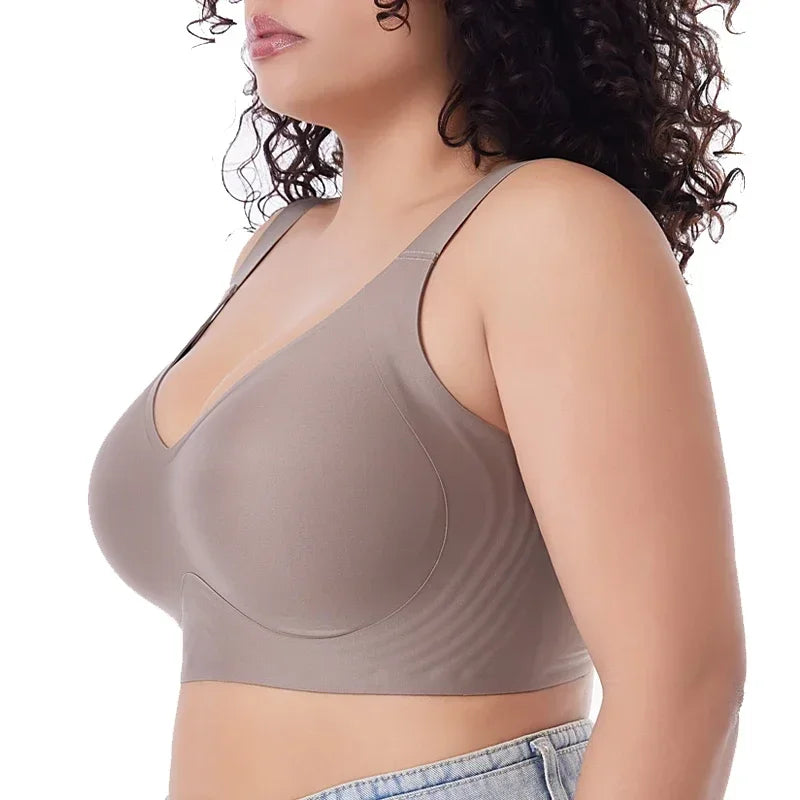 Women's Plus-Size Seamless Wirefree Bra