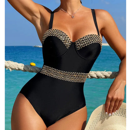 Swimsuits One Piece Women's Closed Swimwear Push Up Swimming Wear Bodysuit Bathing Suits Beachwear Pool Bather