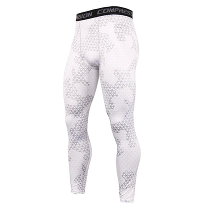 Mens Compression Pants Quick Dry Fit Men Leggings Fitness Running Tights Trousers Male Sportswear Training Sport Gym Leggings