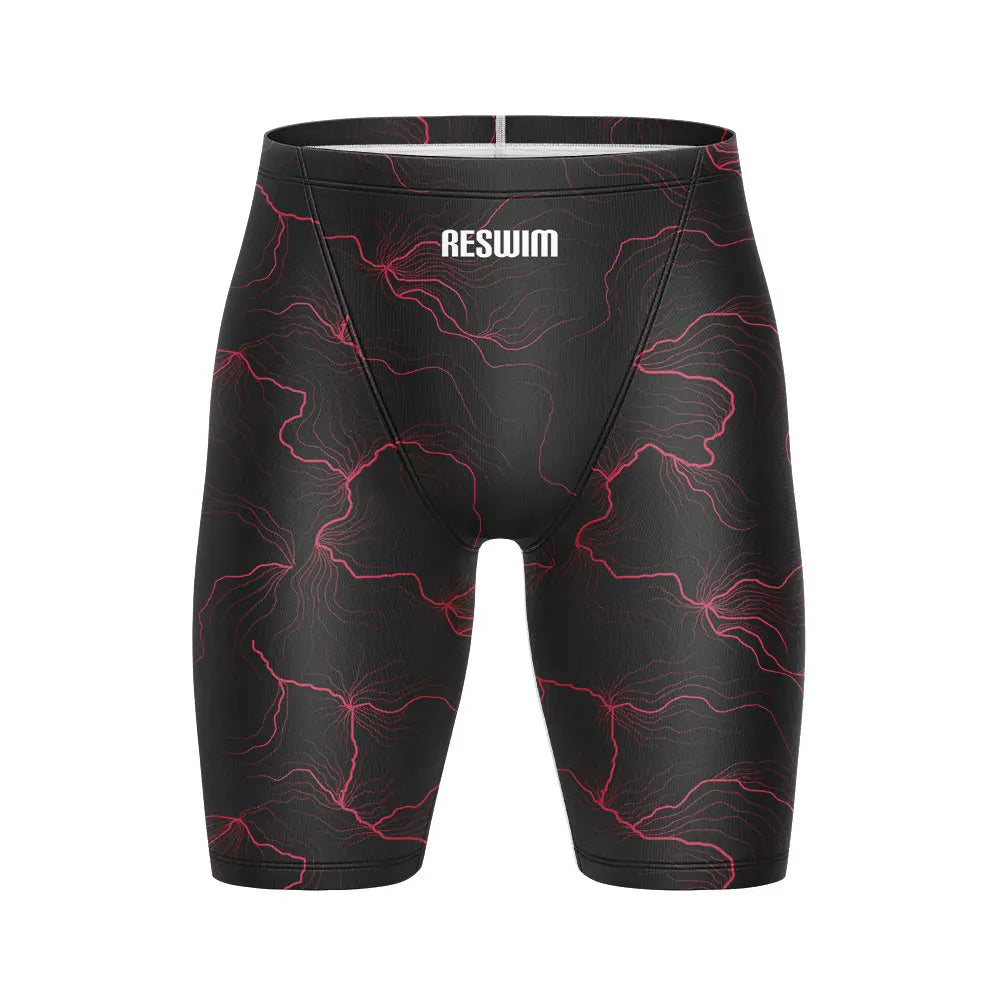 Swim Boxers Summer Men's Swim Jammer Endurance Athletic Training Swimsuit Beach Swimming Trunks For Swimwear Jammers Tights Surf Shorts