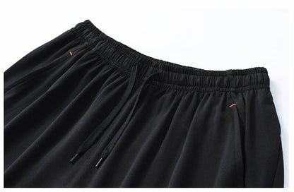 Two Piece Men'S Beach Quick Dry Running Sports Board Black Shorts Casual Oversize 8XL 9XL Pants Trousers