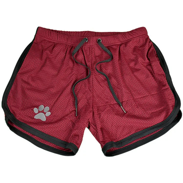 Training Exercise Shorts Solid Fitness Territory Sports Swimming Shorts Men Running Gym Quick-Drying Tie Plus Size Sportwear