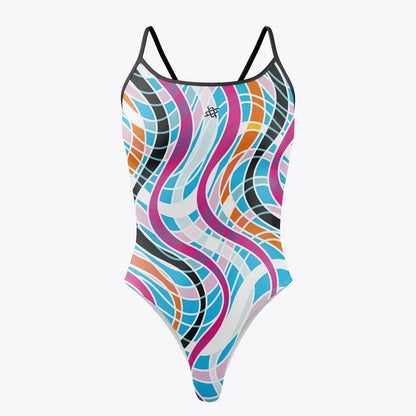 Swimsuits Women One-piece Back Swimsuit Open Water Functional Training Swimsuit Summer Surf Deck Comfortable Swimminggown