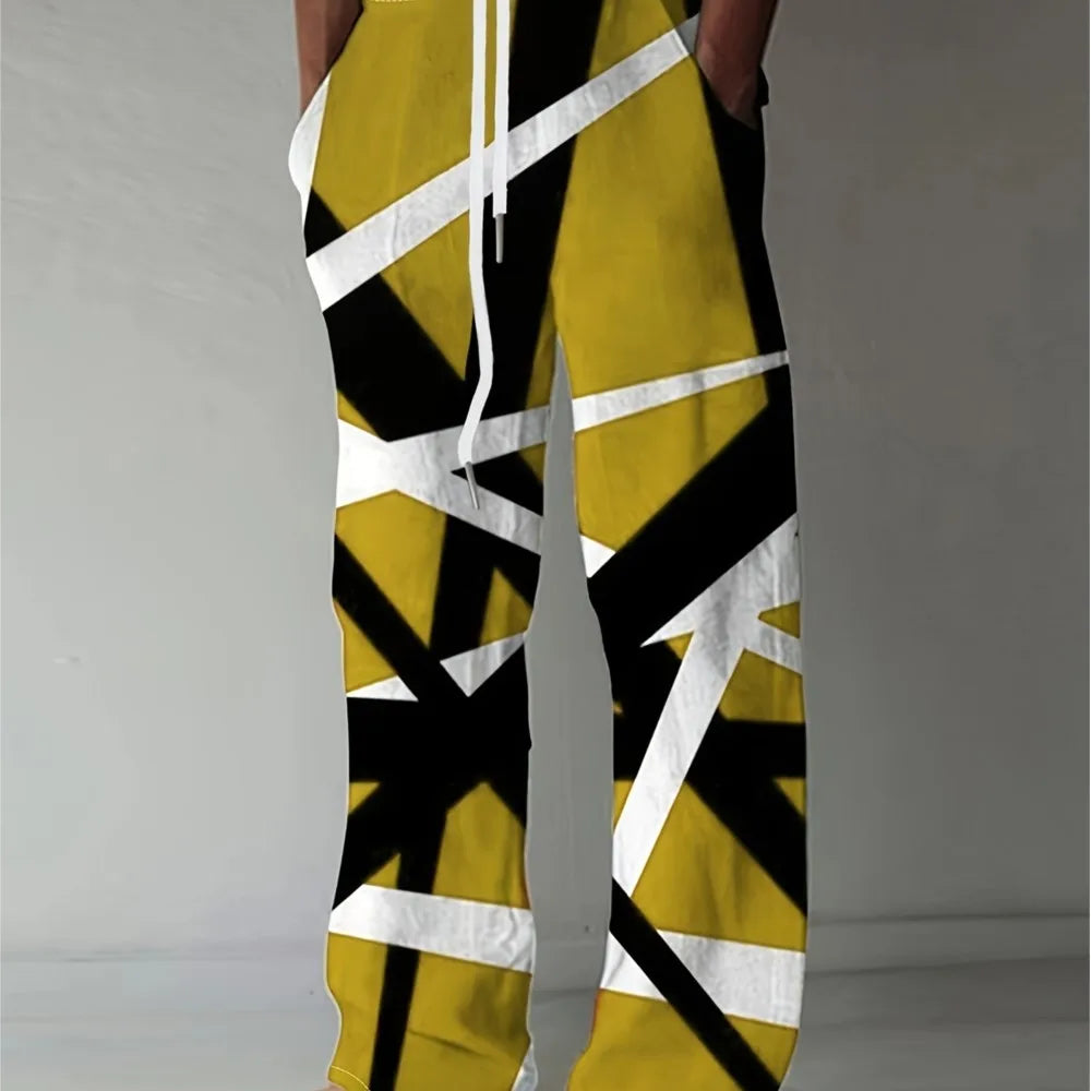 Oversized Casual Pants, Drawstring Wide-legged Pants, European And American Popular Urban Fashion Pants, Spring And Summer Pants