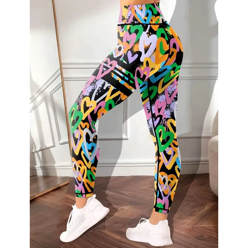 High Waist  Hip-lifting Yoga Pants Running Quick-drying Outdoor Sports Fitness Pants Women's Workout Clothes