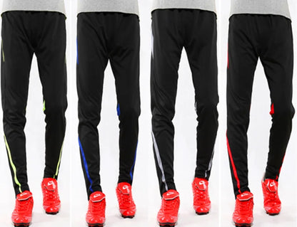 Men Running Sport Pants With Zipper Pockets Football Joggings Training Sweatpants Basketball Soccer Trousers workout pant Male