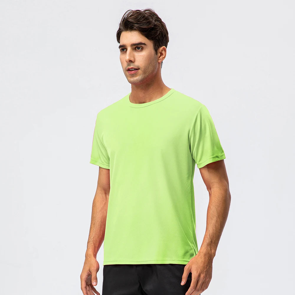 Summer Mens Brand Shirts Women Sport Gym Shirts Top Training Tees Quick Dry Running t Shirts Soccer Shirts Jerseys Gym Clothing