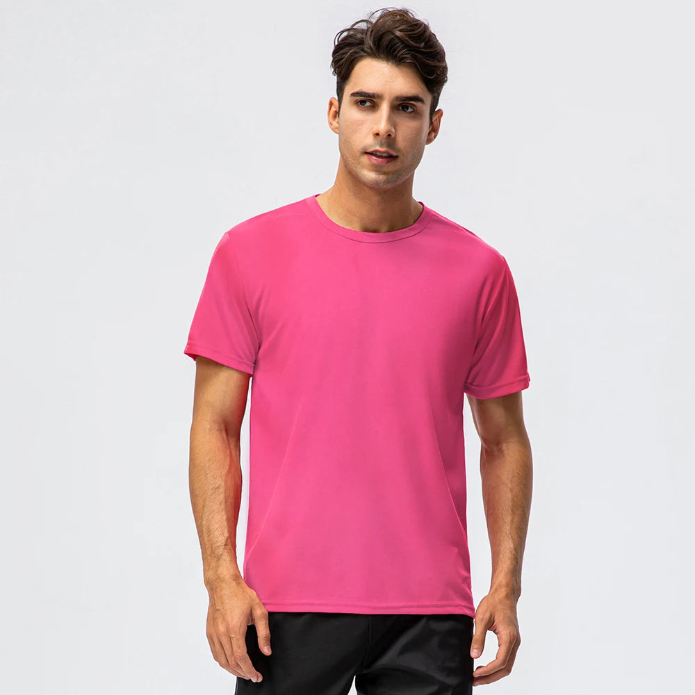 Summer Mens Brand Shirts Women Sport Gym Shirts Top Training Tees Quick Dry Running t Shirts Soccer Shirts Jerseys Gym Clothing