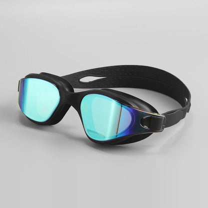JSJM Swimming Goggles HD Anti-Fog Professional Swimming Glasses Silicone Anti-UV Adjustable Swimming Goggles Adults Unisex