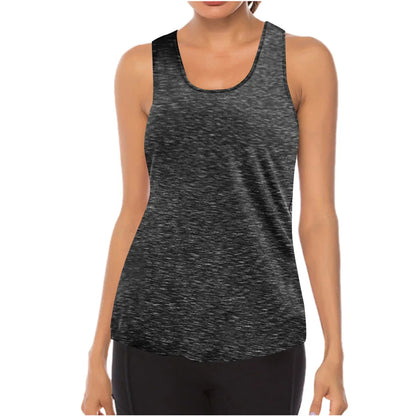 Colour Choies Women Yoga Tops Sexy Tank Tops Loose Thin Sports Vest Breathable Sleeveless T-shirt Gym Fitness Running Shirts Girls